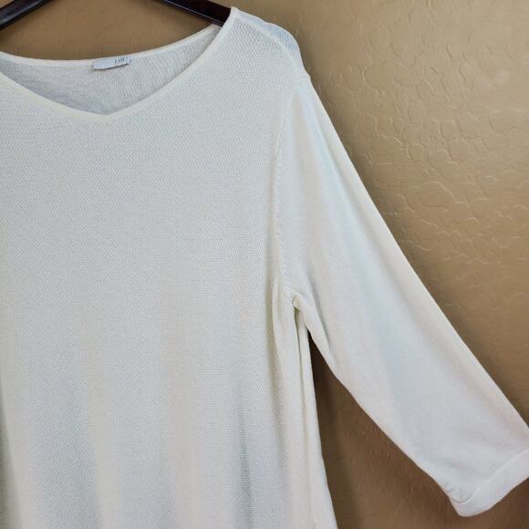 J. Jill Mixed Knit Tunic Sweater - Picture 5 of 9